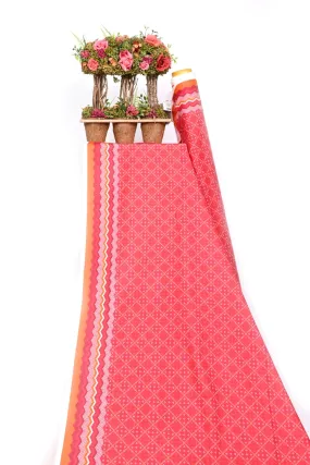 1-PC Kurti Unstitched Cambric Lawn