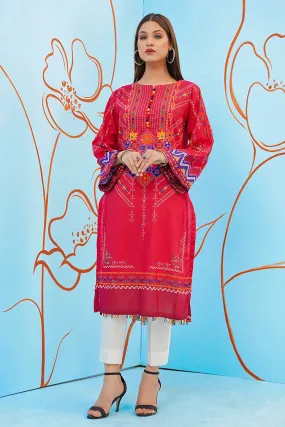 1-PC Stitched Jacquard Kurti