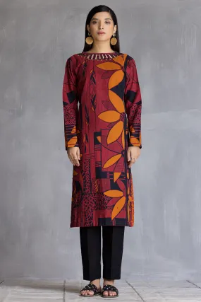 1-PC Stitched Khaddar Kurti