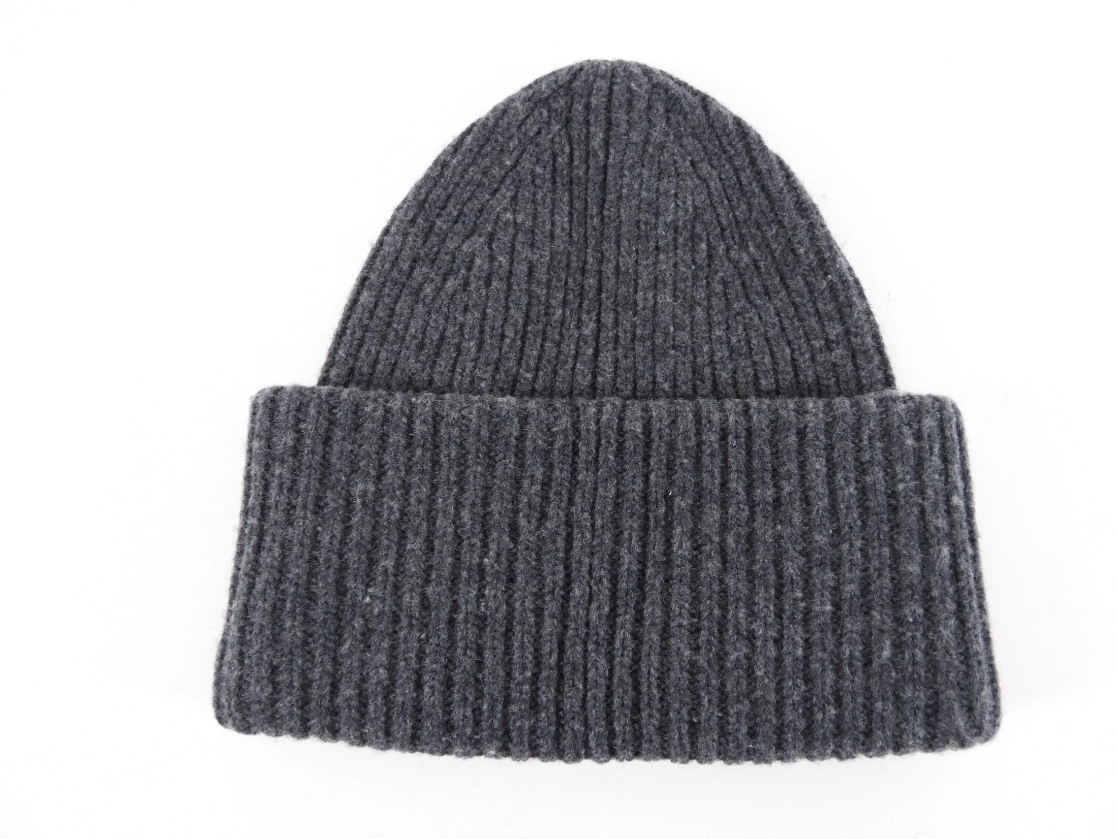 Acne Studios Grey Wool Toque Hat