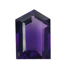 Amethyst Gemstone Normal Cut : 41.80cts Natural Untreated Amethyst Quartz Uneven Shape 26*18mm