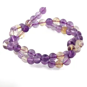 Ametrine 6mm Round A Grade - 15-16 Inch