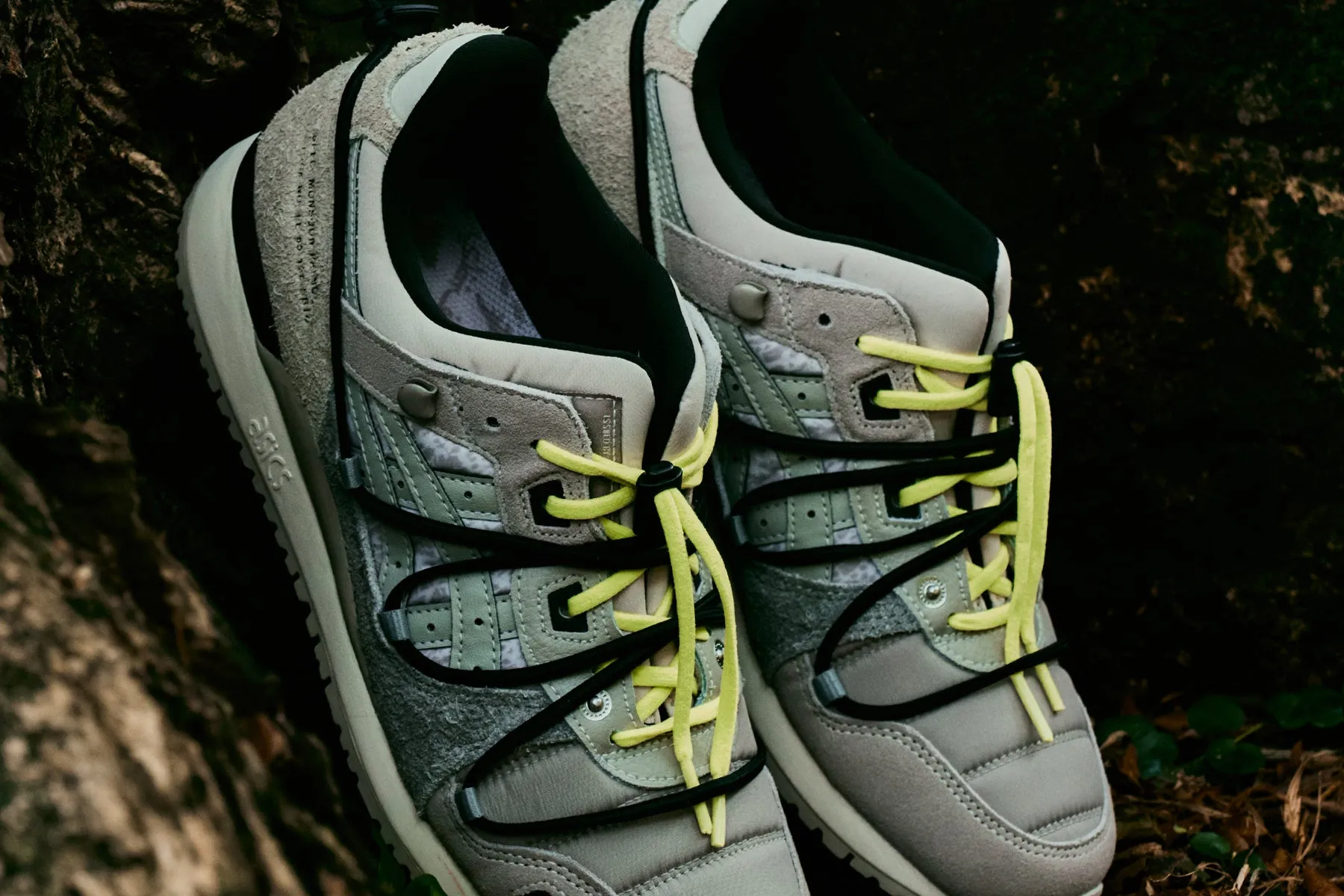 Asics x SBTG X Limited EDT Gel-Lyte III OG "Monsoon Patrol" - Lichen Green/Piedment Grey