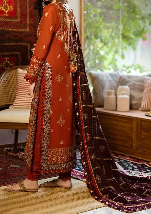 Asim Jofa Kashmiri Taanka Pakistani Twill Dress