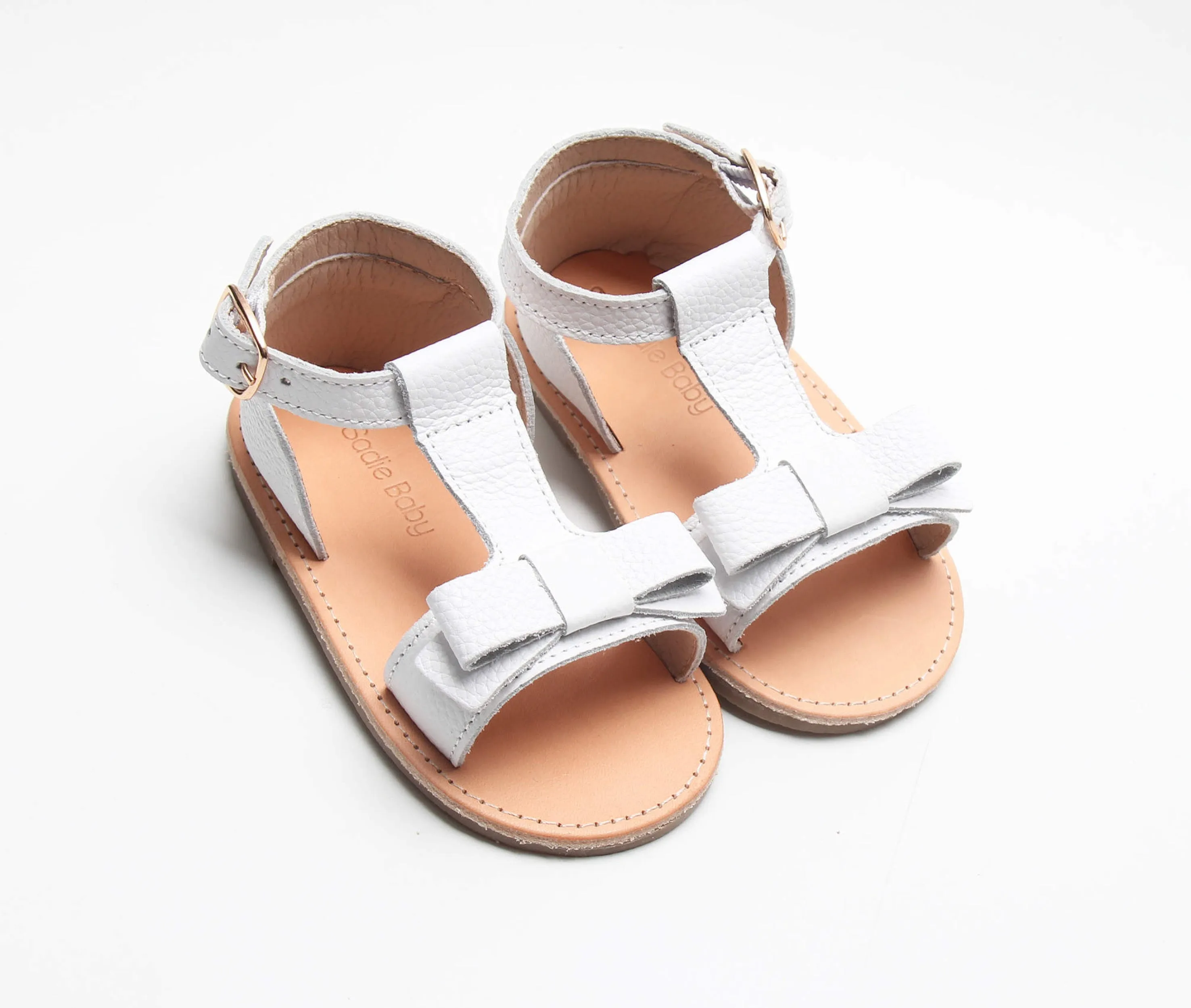 Baby & Kids Summer Sandals - Maggie in White