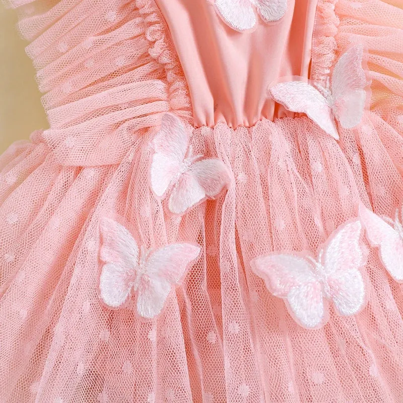 BUTTERFLY FAIRY Tulle Romper Dress