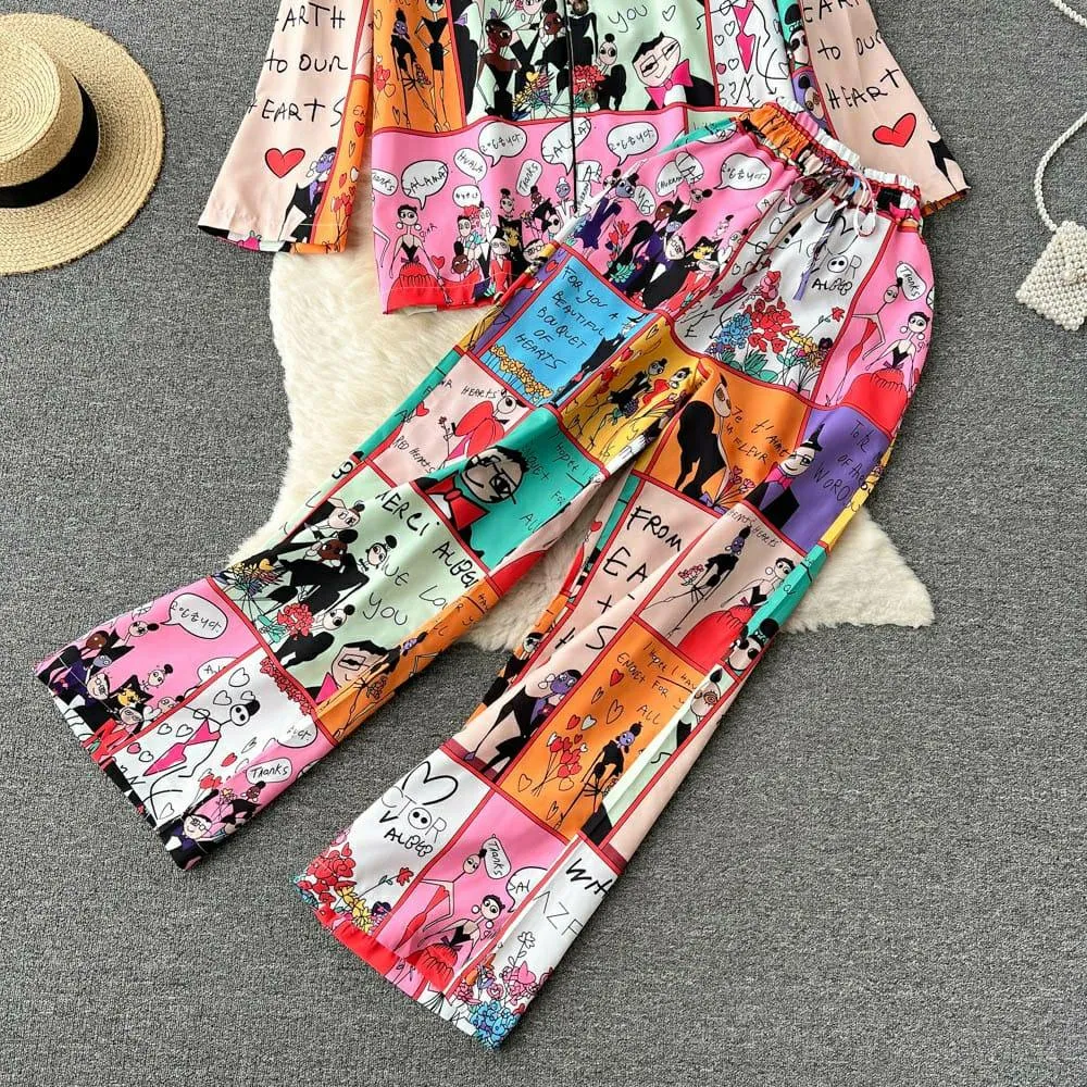 Cartoon Abstract Coord Set