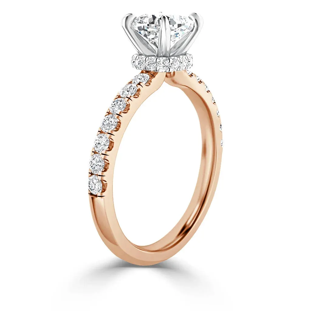 Chanelle - 18ct Rose Gold - Cushion