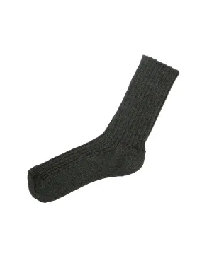 Charcoal Wool Socks