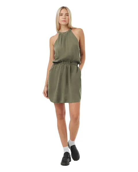 Cypress Dress (Deep Lichen Green)