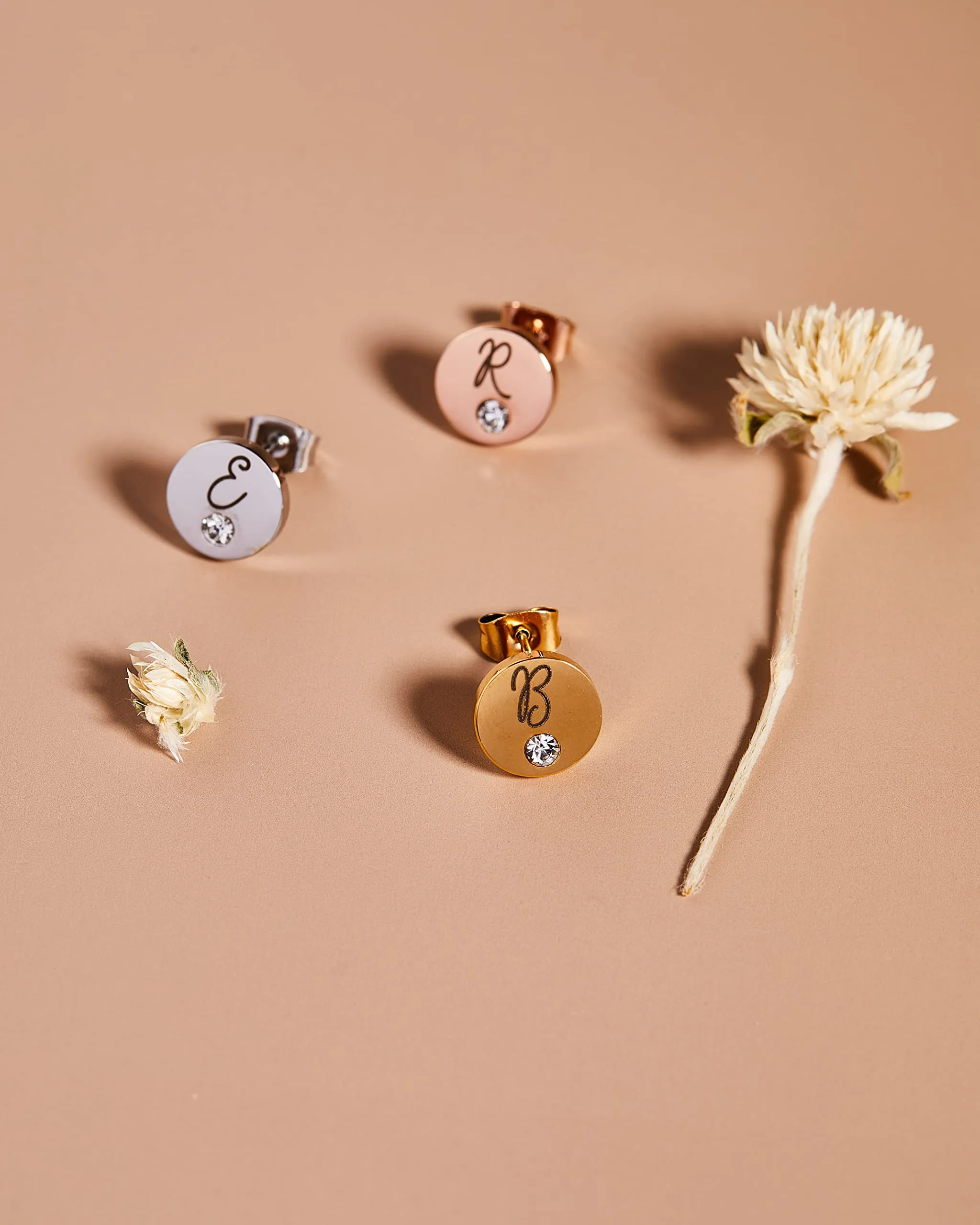 Daisy Personalized Earrings