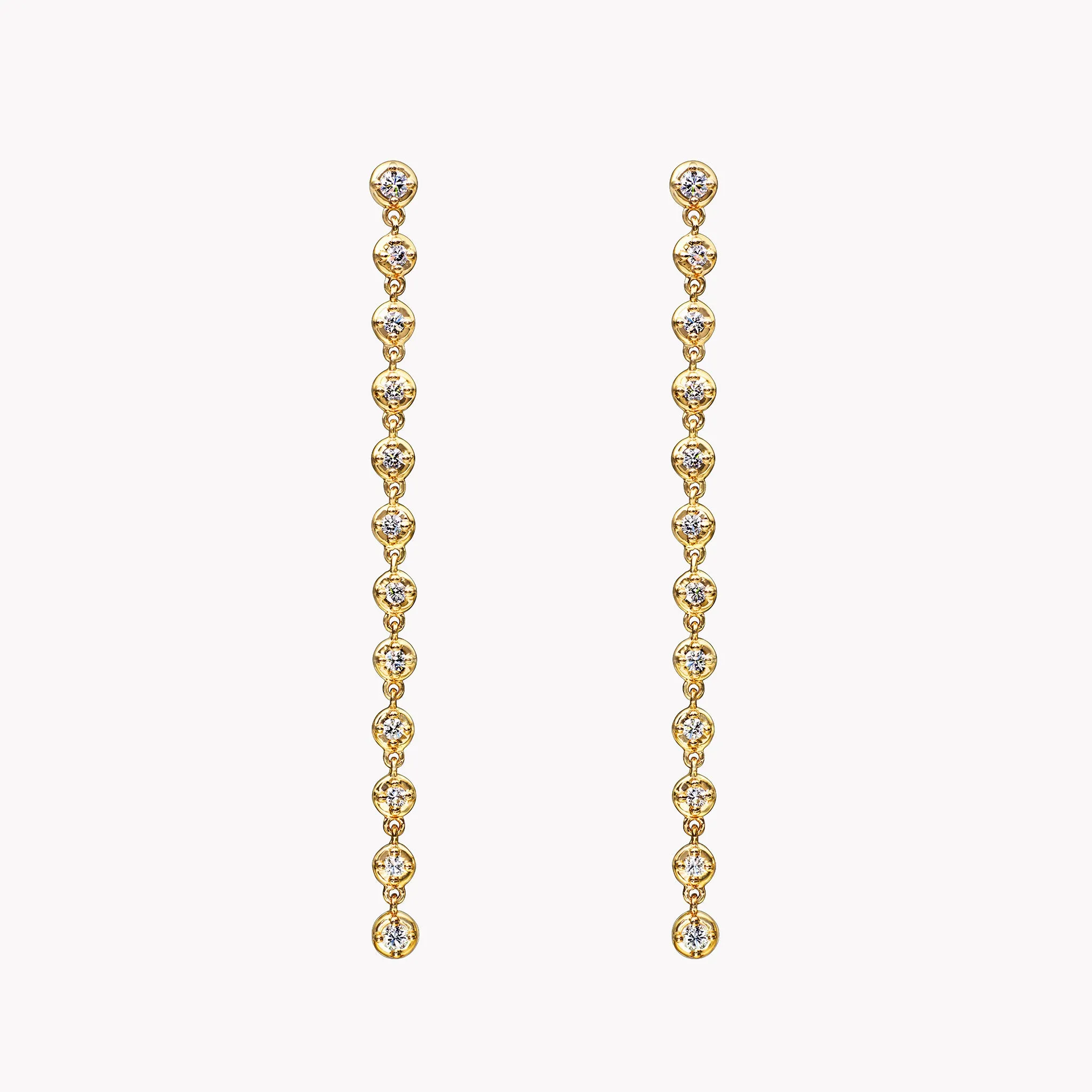 Diamond Dangle Earrings