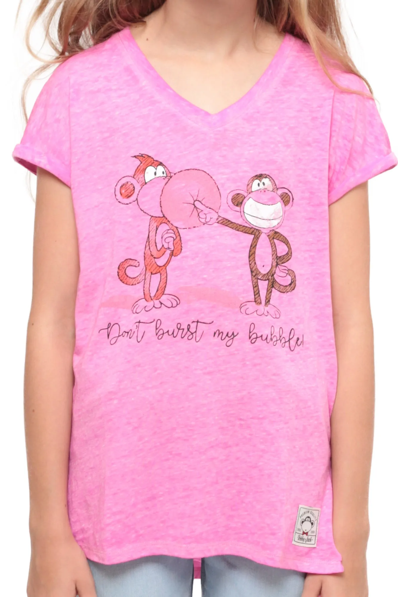 Don't Burst My Bubble | Dolman Top - Pink