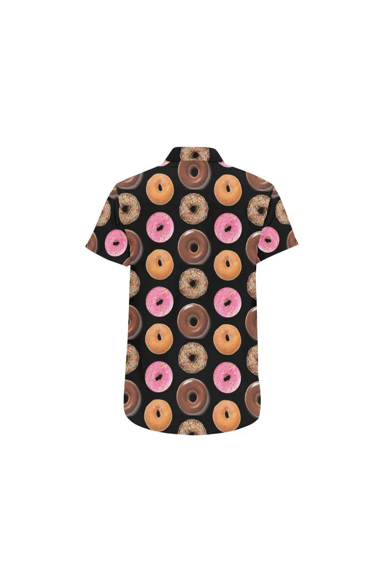 Doughnut Care Men's Short Sleeve Shirt/Large Size