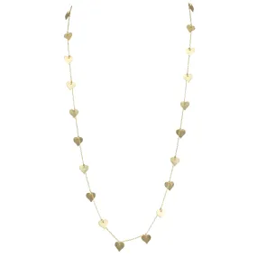 Eve Long Heart Necklace