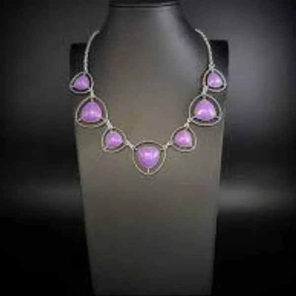 Exclusive Make a Point Purple Necklace Set