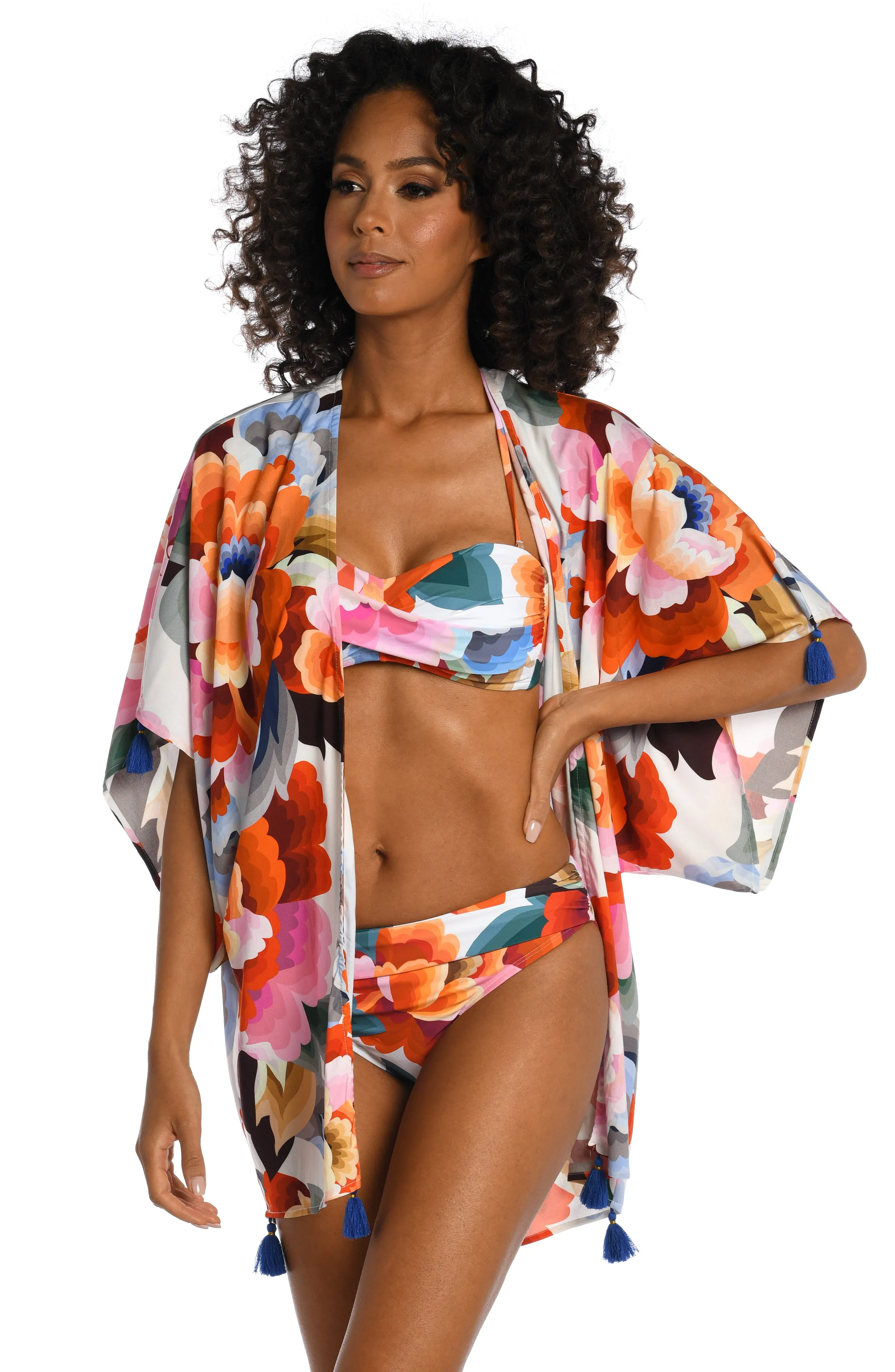 Floral Rhythm Kimono - FINAL SALE