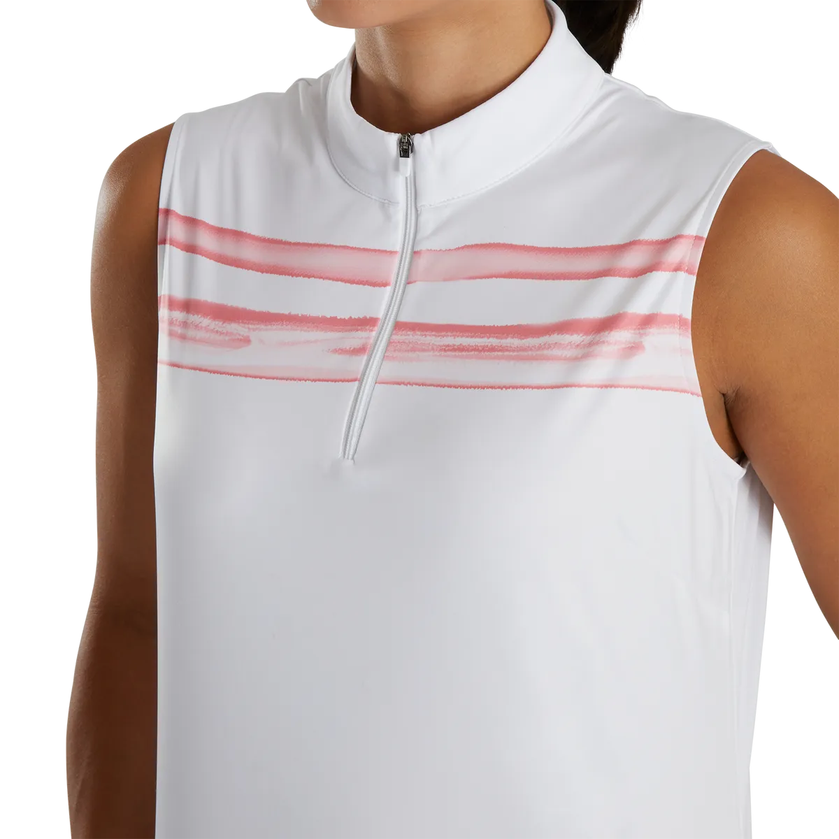 FootJoy Womens Sleeveless Watercolour Block Shirt