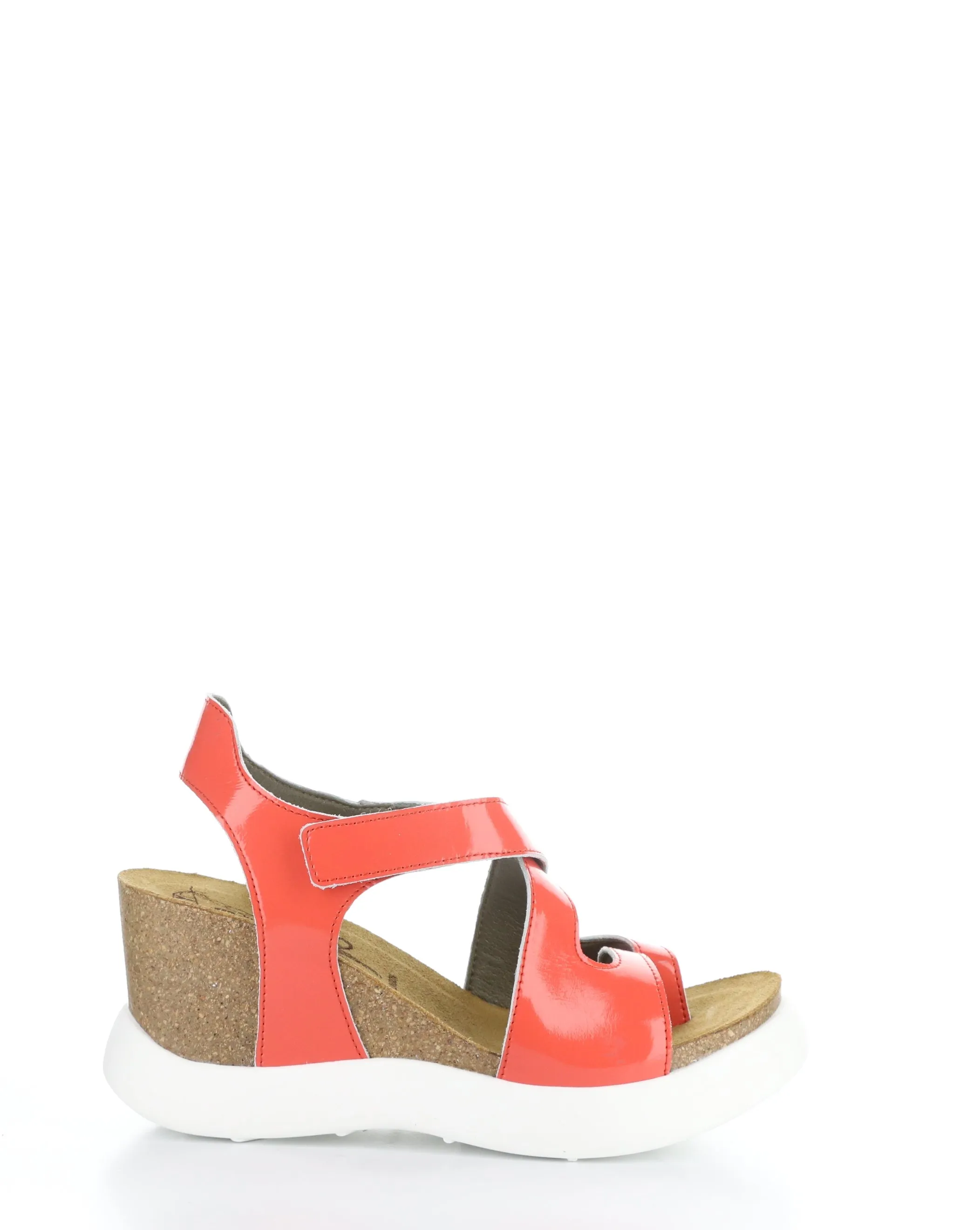 GAVI048FLY 002 SCARLET Velcro Sandals