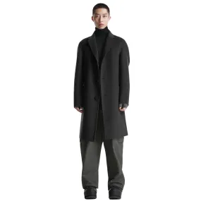 Grav Wool Coat - Black