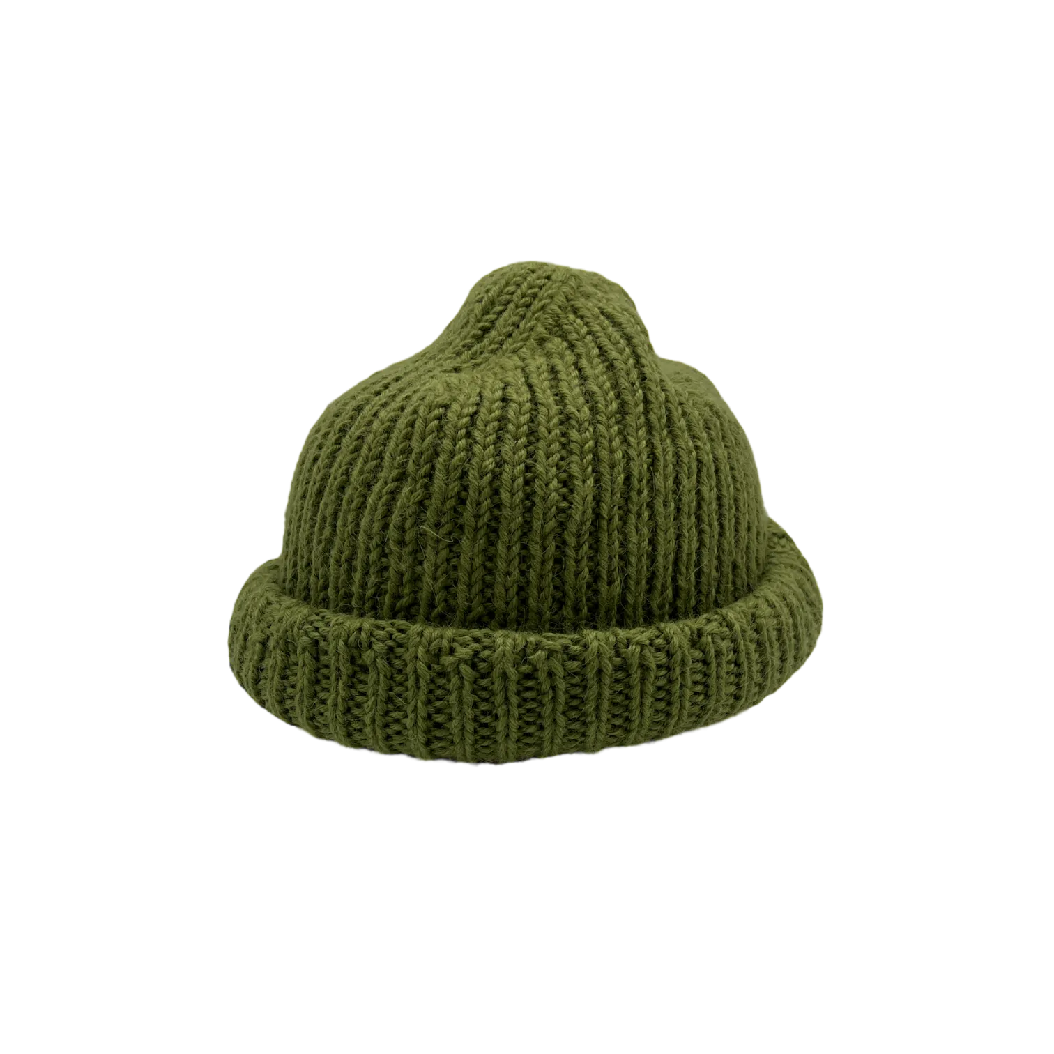 Green Alpaca Beanie