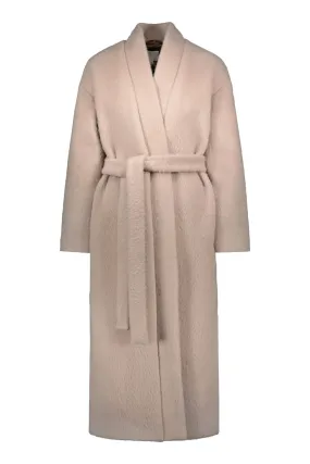 HUURRE long coat in pearl