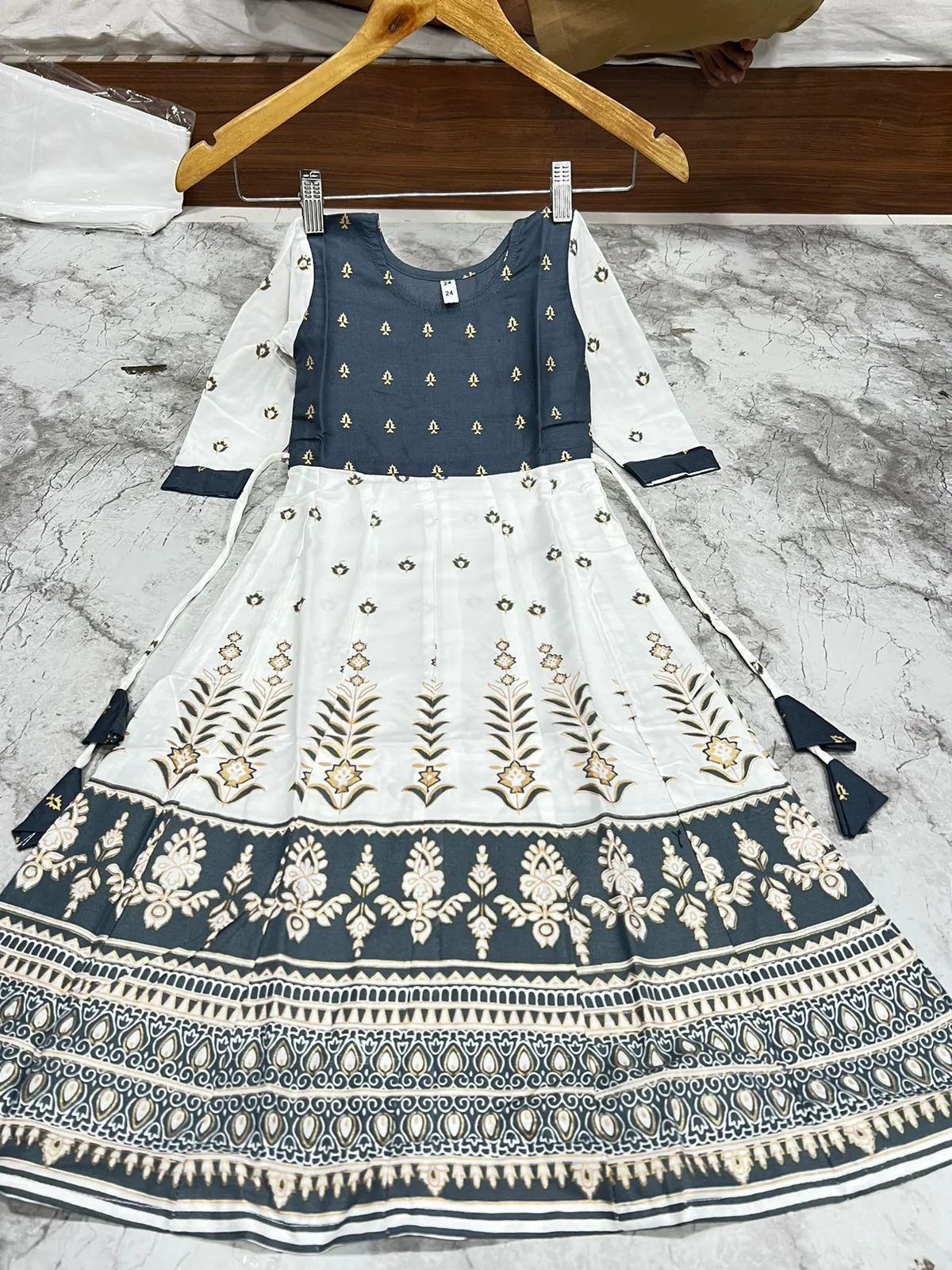 Kid Girl Traditional Wear Frock Dress