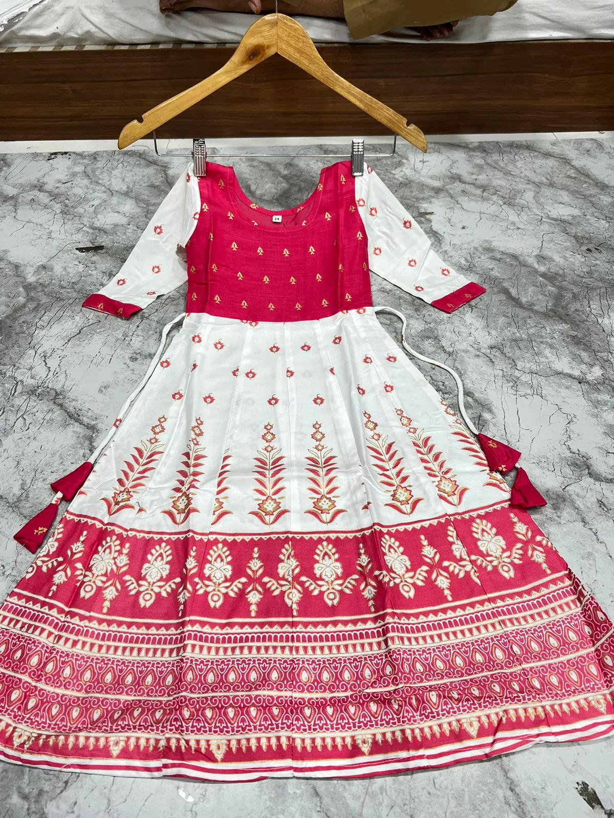 Kid Girl Traditional Wear Frock Dress