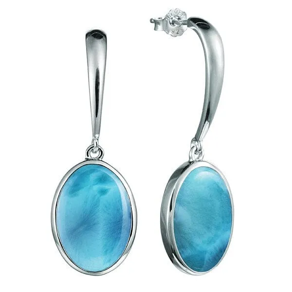 Larimar Paradise Pendant & Earrings Set