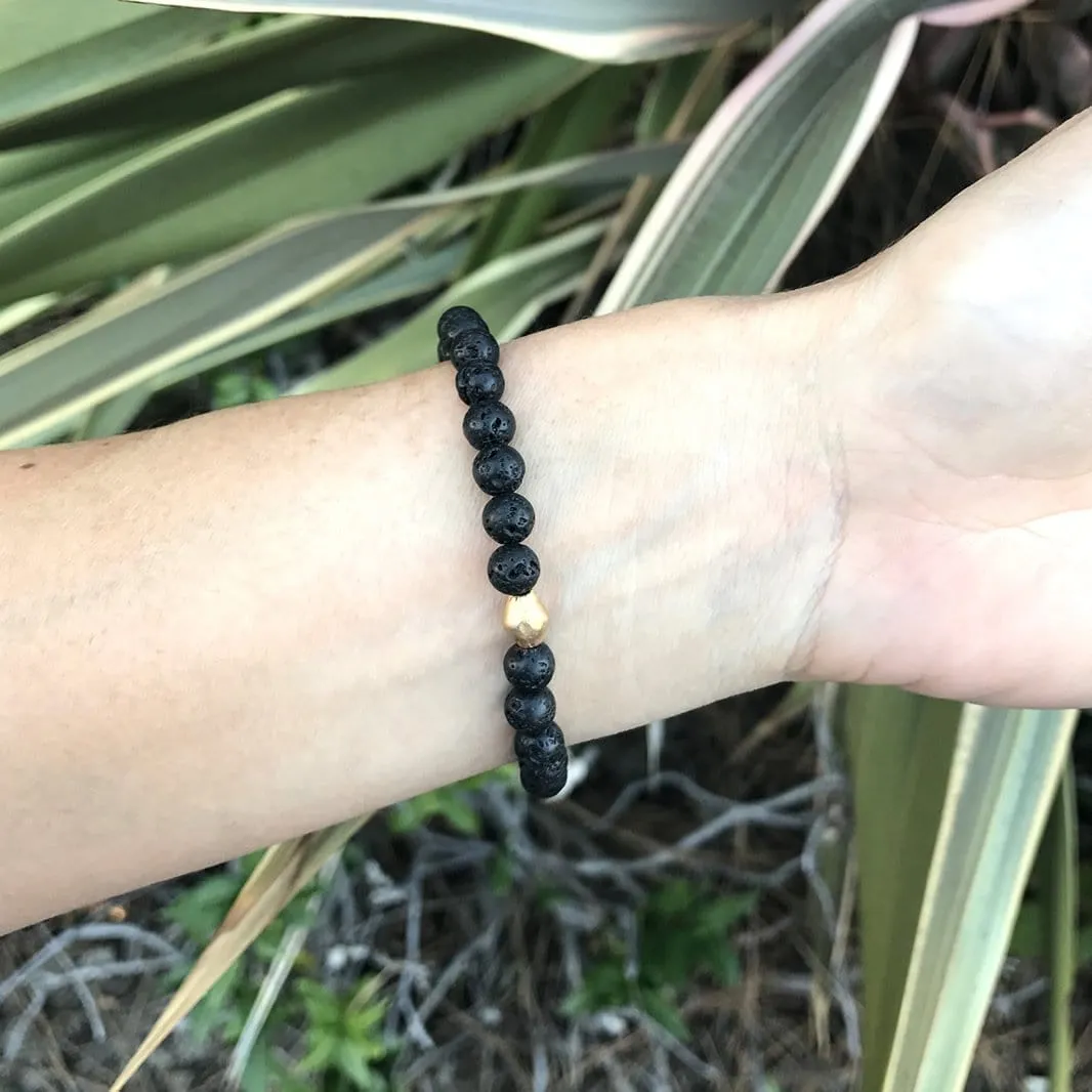 Lava Rock Bracelet