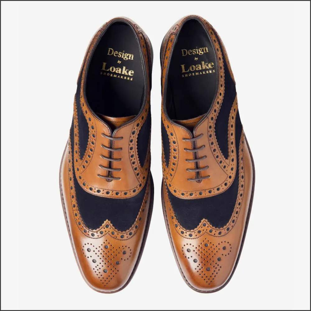 Loake Kerridge Tan Brogue Shoe*