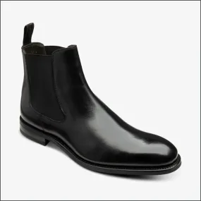 Loake Wareing Black Calf Leather Boot*