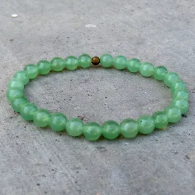 Love, Fourth Chakra, Aventurine Mala Bracelet