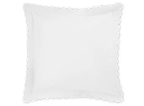 Matouk Diamond Pique Euro Sham - White