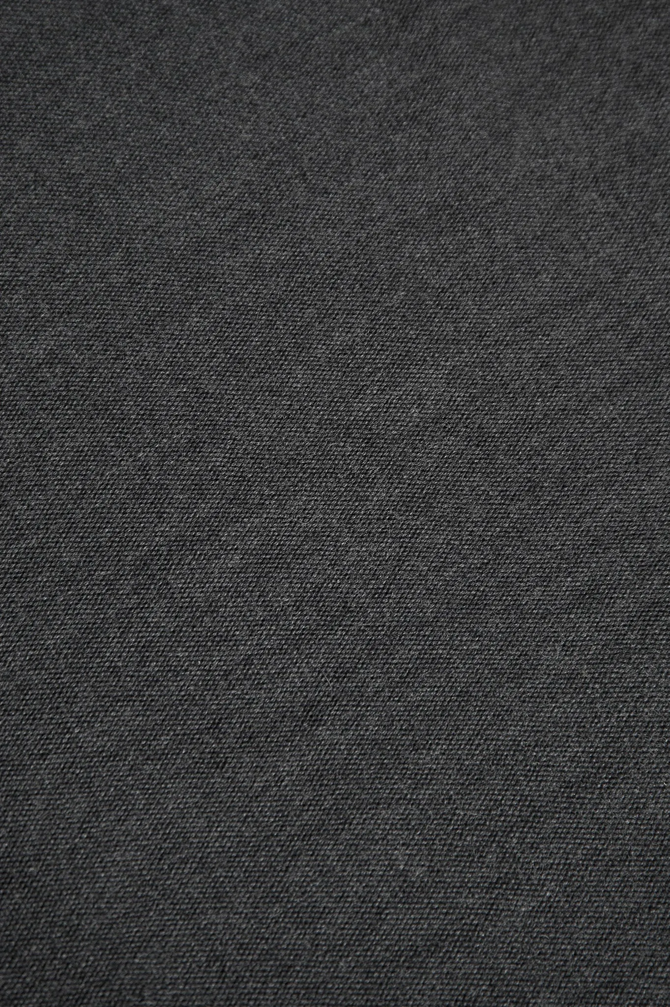 Moré Long sleeved knitted polo Superfine Merino Wool (dark grey)