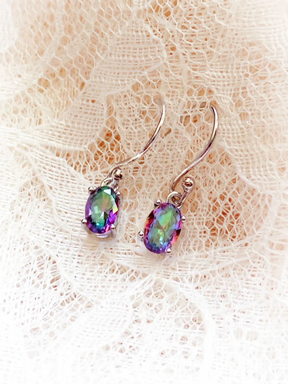 Mystic Topaz Dangles