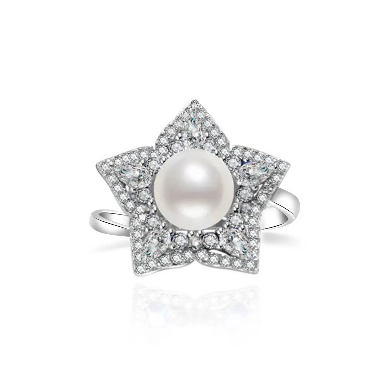 Ocean Star Freshwater Pearl Ring WR00042