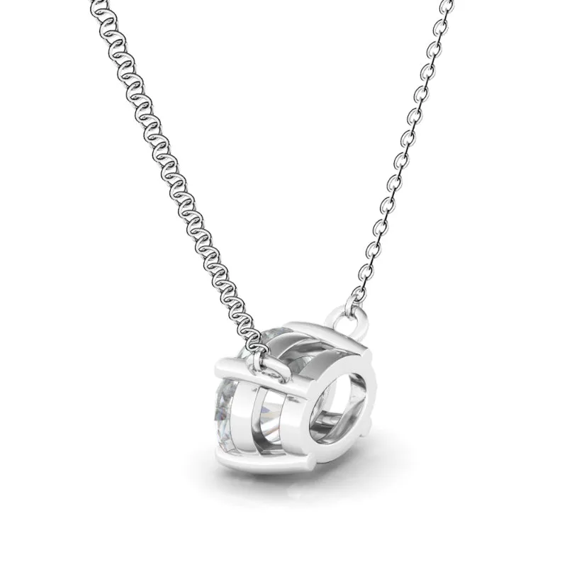 Oval Diamond Necklace