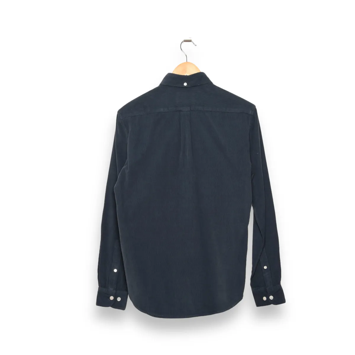 Portuguese Flannel Cord Button Down navy