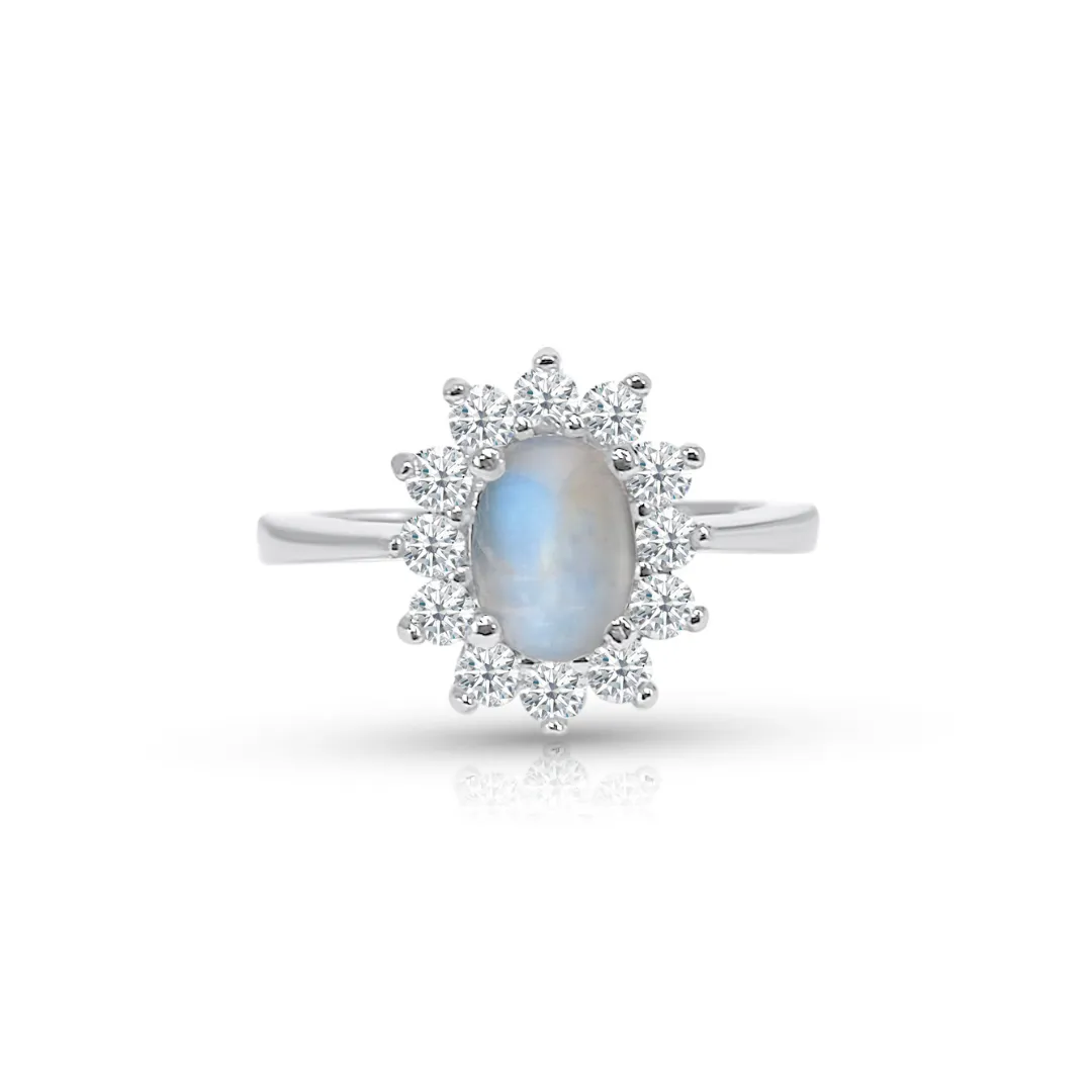 PRINCESS DIANA MOONSTONE RING