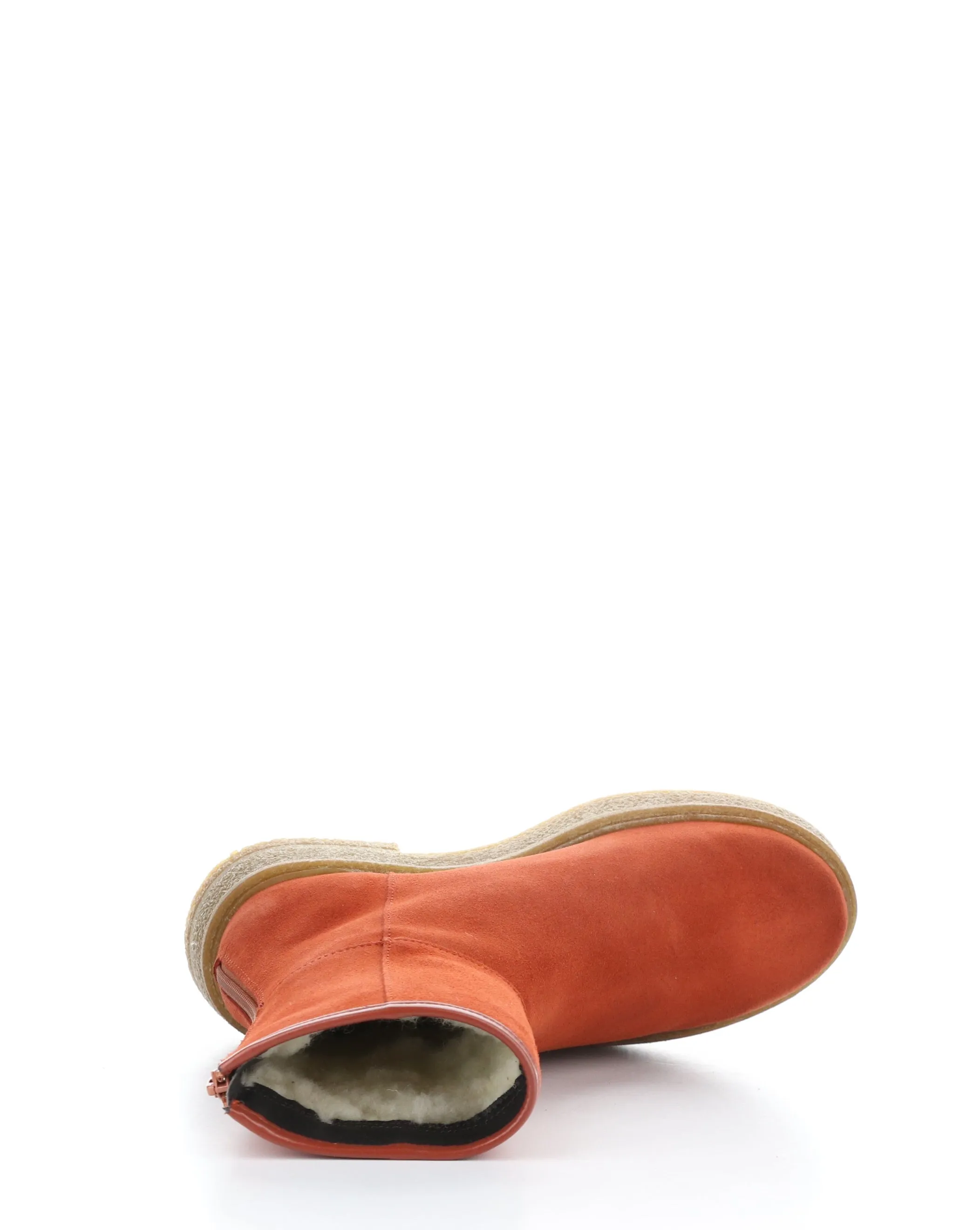 SAMMY TERRACOTTA Round Toe Boots