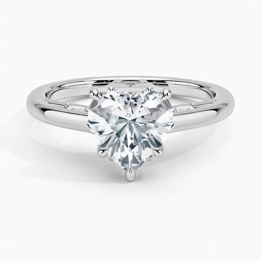 Secret Garden Adorned Gallery Solitaire Engagement Ring  [Setting Only] - EC112