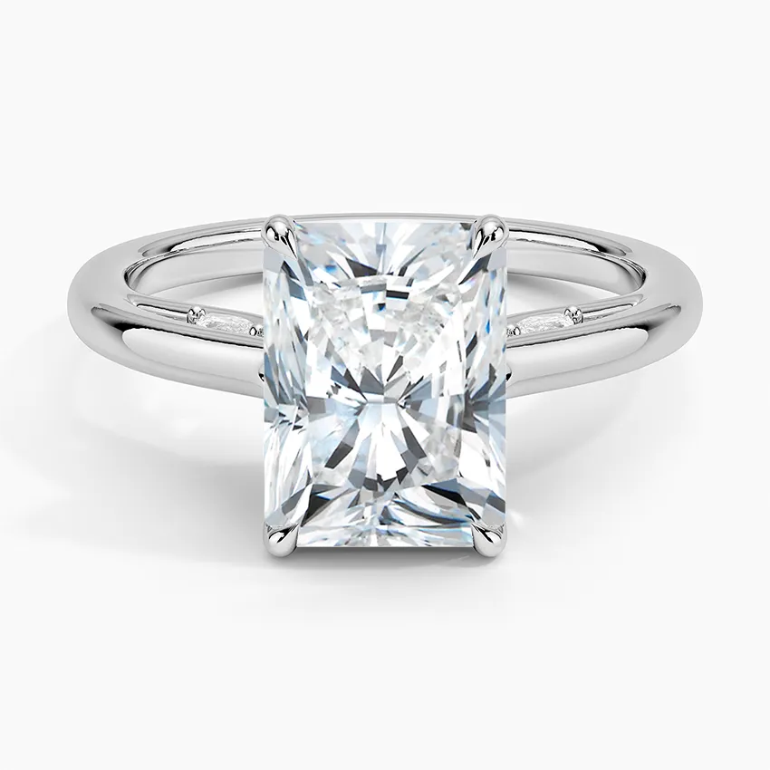 Secret Garden Adorned Gallery Solitaire Engagement Ring  [Setting Only] - EC112