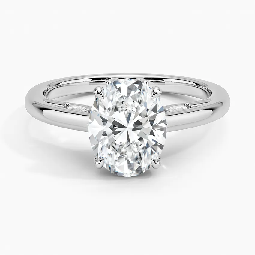 Secret Garden Adorned Gallery Solitaire Engagement Ring  [Setting Only] - EC112