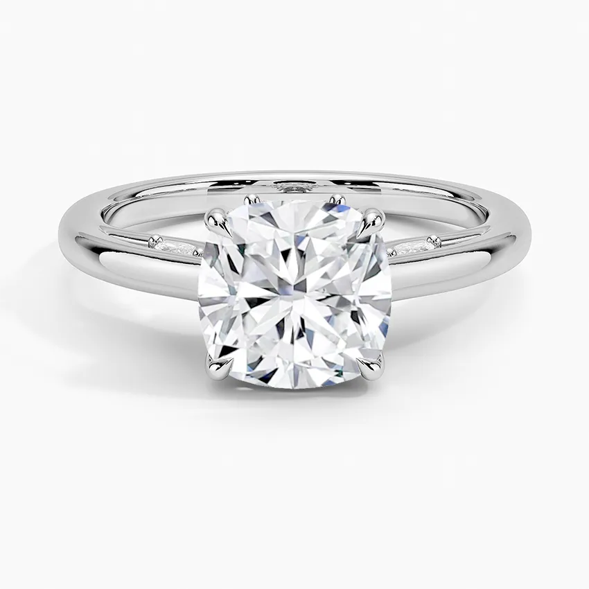 Secret Garden Adorned Gallery Solitaire Engagement Ring  [Setting Only] - EC112