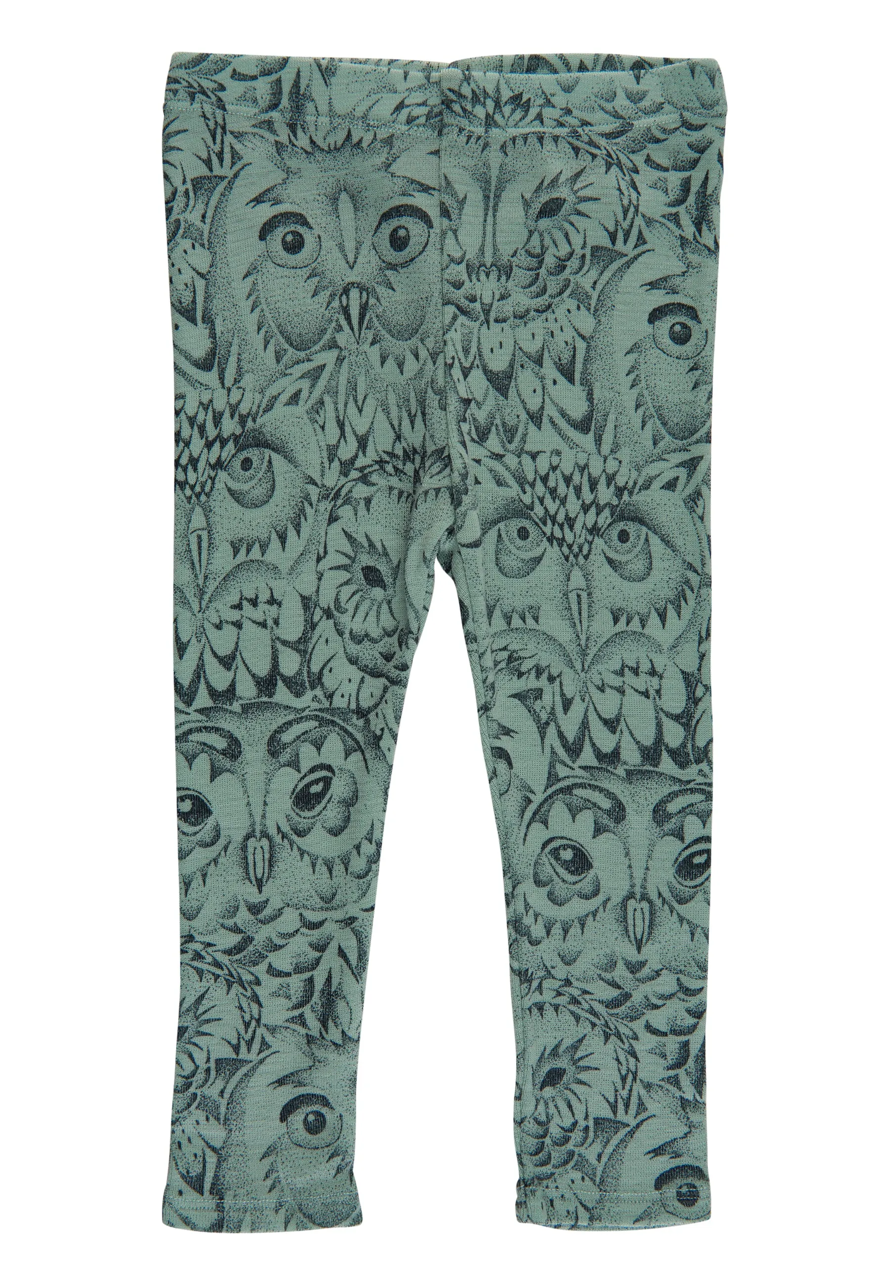 SGBPaula Baby Owl Wool Leggings - Iceberg Green