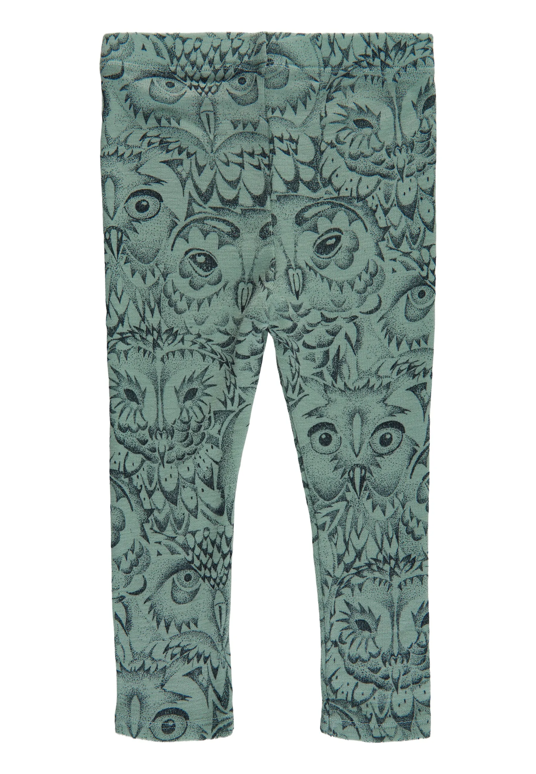 SGBPaula Baby Owl Wool Leggings - Iceberg Green