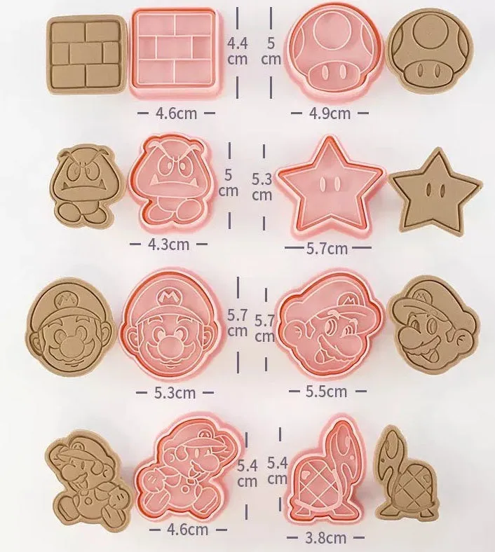 Super Mario Cutter & Stamp Set