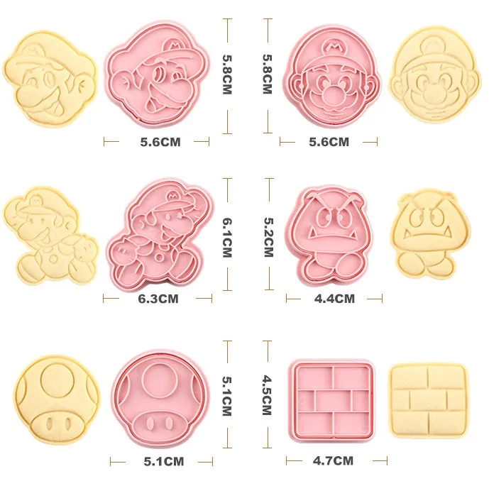 Super Mario Cutter & Stamp Set