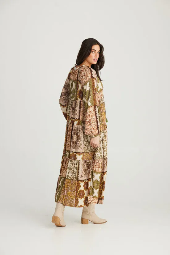 Talisman Damascus Dress Paisley Garden